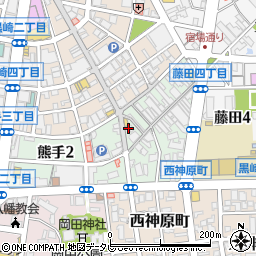 肉と酒 コ吉田周辺の地図