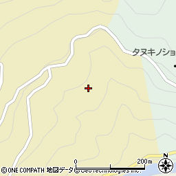 徳島県那賀郡那賀町小畠下屋畑周辺の地図