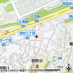 日本習字高見教室周辺の地図
