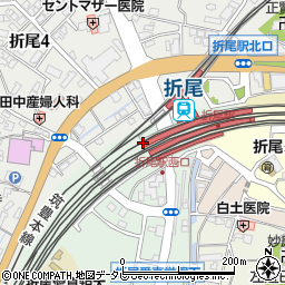 北九州市立　折尾分館周辺の地図