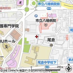 花尾荘周辺の地図