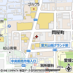 セブンイレブン松山問屋町店周辺の地図