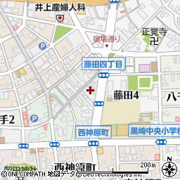 植松青果店周辺の地図