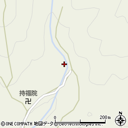 徳島県那賀郡那賀町中山西が原周辺の地図