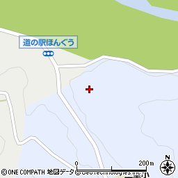 和歌山県田辺市本宮町大居1609周辺の地図