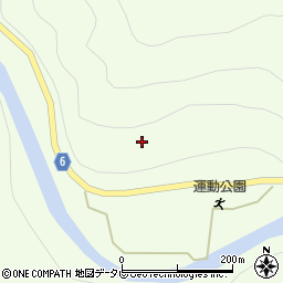 愛媛県新居浜市別子山成周辺の地図
