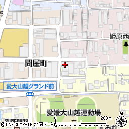 株式会社新居伝松山営業所周辺の地図