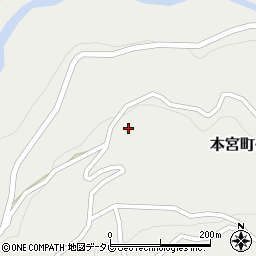 和歌山県田辺市本宮町伏拝699周辺の地図