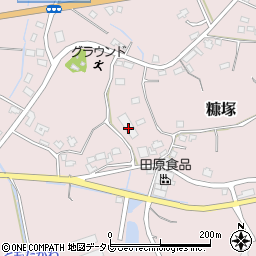 福岡県遠賀郡岡垣町糠塚436-1周辺の地図