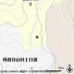 徳島県三好市西祖谷山村下吾橋331-2周辺の地図
