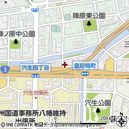 ニッポンレンタカー八幡営業所周辺の地図