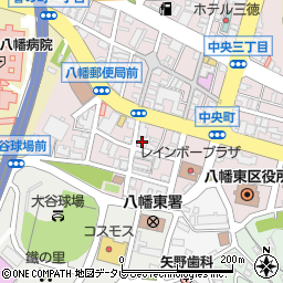 丸十寿司　八幡本店周辺の地図