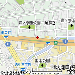 エスケー化研株式会社　北九州営業所周辺の地図