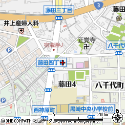 黒崎中央医院周辺の地図