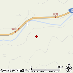 徳島県那賀郡那賀町中山井の木根周辺の地図