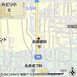 加寿里鮨周辺の地図
