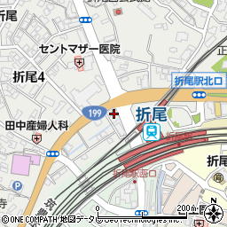 池田補聴器株式会社　折尾店周辺の地図