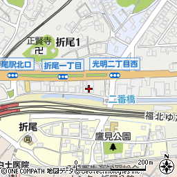 西日本シティ銀行折尾支店周辺の地図
