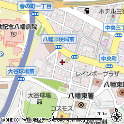 福岡銀行八幡支店 ＡＴＭ周辺の地図