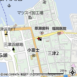 ＥＮＥＯＳ三津ＳＳ周辺の地図