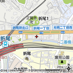 ヤマダ不動産北九州八幡店周辺の地図