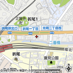 鹿毛畳店周辺の地図