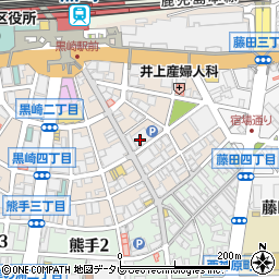 寿し金 本店周辺の地図