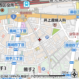 ファイテンショップ黒崎店周辺の地図
