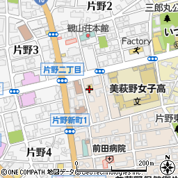 ローソン片野新町店周辺の地図