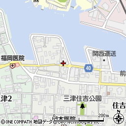 栗田運送周辺の地図