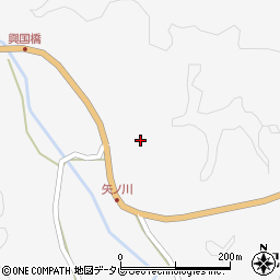 三重県熊野市紀和町矢ノ川39周辺の地図