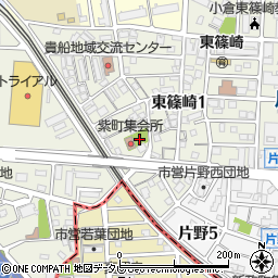 東篠崎東公園周辺の地図