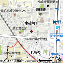 東篠崎3号公園周辺の地図