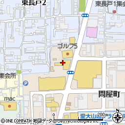 愛媛トヨペット松山中央店周辺の地図