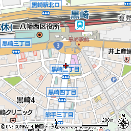 黒崎駅前ふれあい通り周辺の地図