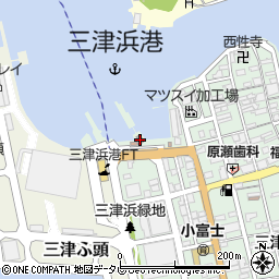 松山港務所周辺の地図