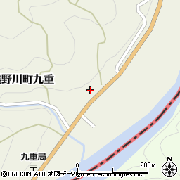 和歌山県新宮市熊野川町九重449周辺の地図