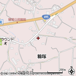 福岡県遠賀郡岡垣町糠塚616周辺の地図