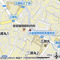 三郎丸三丁目周辺の地図