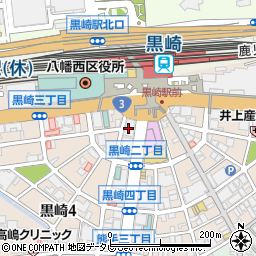 日本習字　黒崎駅前校周辺の地図
