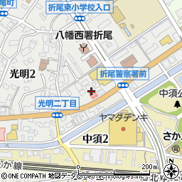 鍵山医院周辺の地図