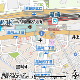 池田屋黒崎店周辺の地図