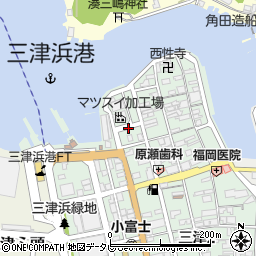 松山市漁業協同組合周辺の地図