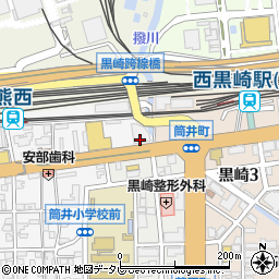 富国生命保険相互会社　黒崎営業所周辺の地図