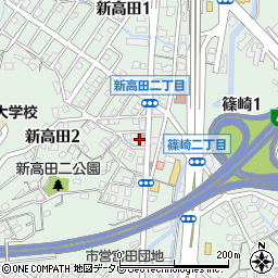 小倉高田郵便局 ＡＴＭ周辺の地図