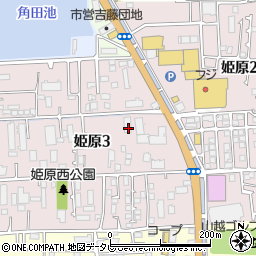 愛媛県松山市姫原3丁目7-37周辺の地図