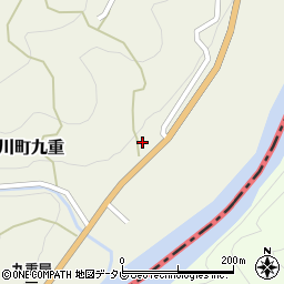 和歌山県新宮市熊野川町九重462周辺の地図