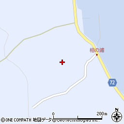 山口県柳井市阿月周辺の地図