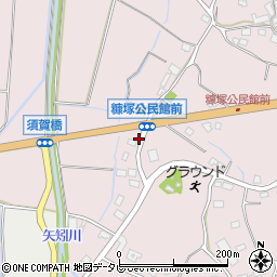 福岡県遠賀郡岡垣町糠塚531-1周辺の地図