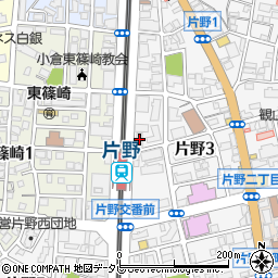 セブンイレブン小倉片野３丁目店周辺の地図